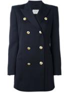 Pierre Balmain Structured Shoulder Military Coat