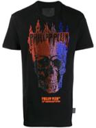 Philipp Plein Skull Crystal T-shirt - Black