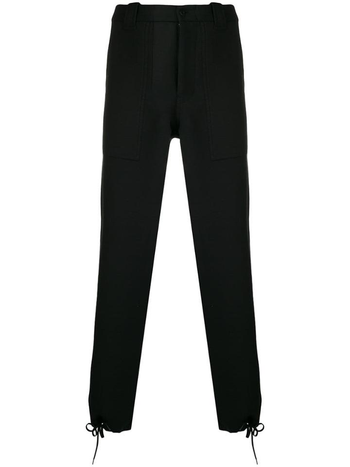 Oamc Military Style Trousers - Black