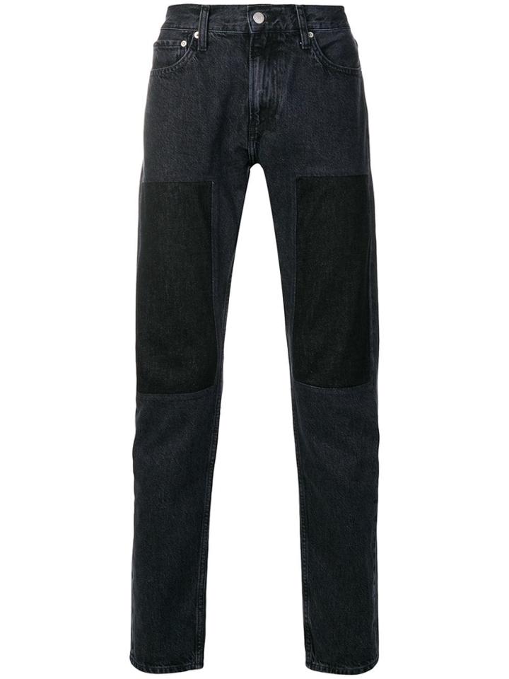 Calvin Klein Jeans Slim Patched Jeans - Blue
