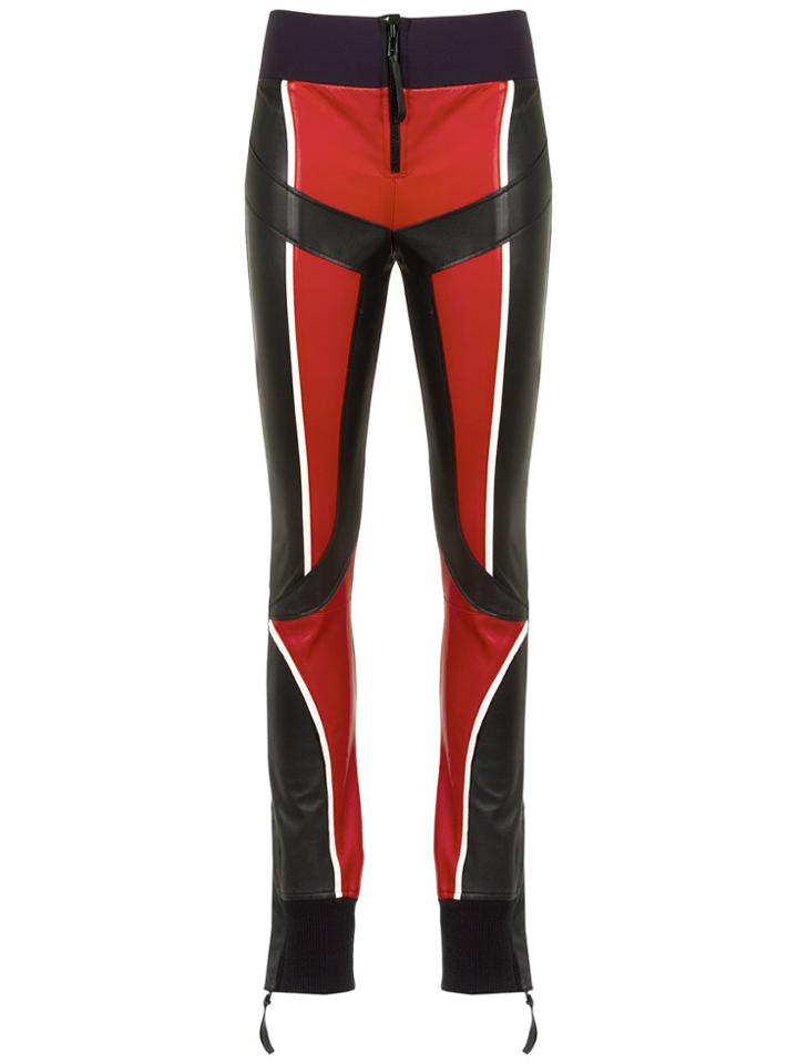 Andrea Bogosian Color Blocked Trousers - Black