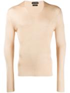 Tom Ford Ribbed Knit Sweatshirt - Pink