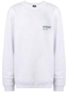 Stussy Logo Print Sweatshirt - Unavailable