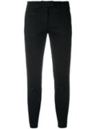 Dondup Cropped Trousers, Size: 28, Black, Cotton/spandex/elastane