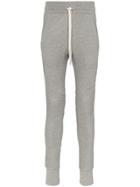 John Elliott Grey Escobar Drawstring Cotton Sweat Pants