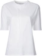 08sircus Plain T-shirt, Women's, Size: 36, White, Cotton