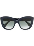 Gucci Eyewear Cat Eye Sunglasses - Blue