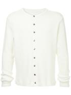 Takahiromiyashita The Soloist Waffle-knitted Cardigan - White