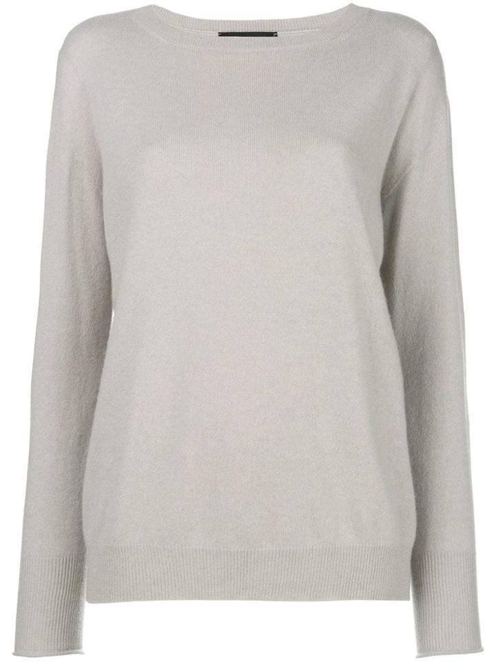 Fabiana Filippi Cashmere Crew Neck Sweater - Grey