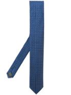 Dolce & Gabbana Geometric Patterned Tie - Blue