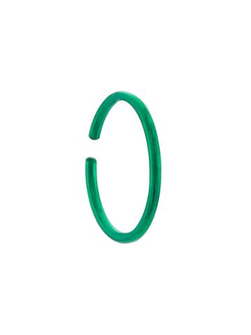 Biis Round Shaped Earrings - Green