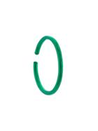 Biis Round Shaped Earrings - Green