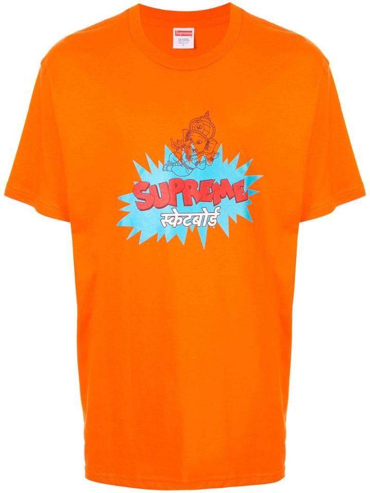 Supreme Ganesha T-shirt - Orange
