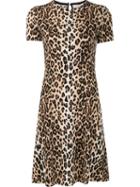 Carolina Herrera Cheetah Print Dress