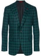Isaia Checked Blazer - Unavailable