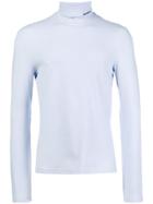 Calvin Klein 205w39nyc Turtle-neck Fitted Top - Pink