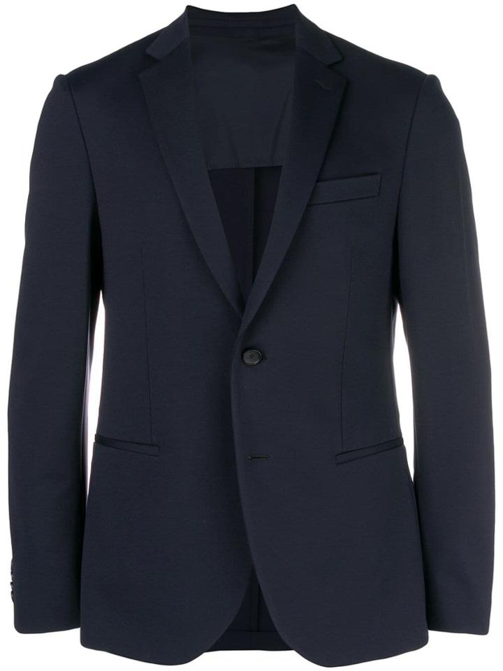 Boss Hugo Boss Classic Single-breasted Blazer - Blue