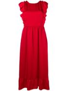 Red Valentino Cross Strap Back Dress