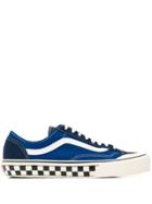 Vans Checkerboard Sole Sneakers - Blue