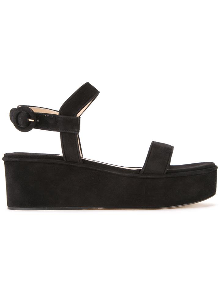 Paul Andrew Platform Sandals - Black