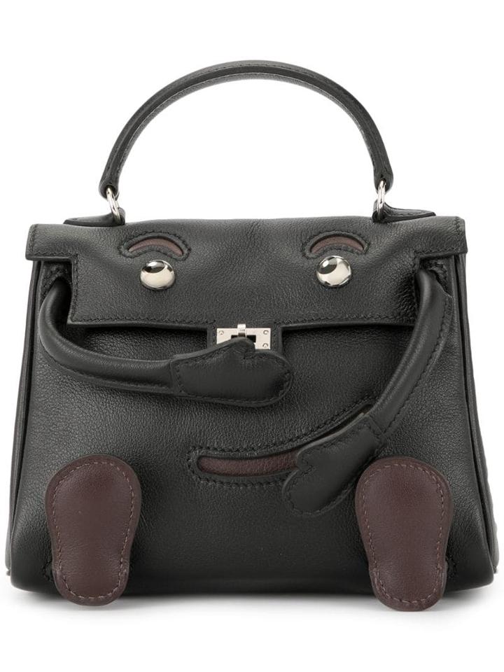 Hermès Pre-owned Kelly Doll Handbag - Black