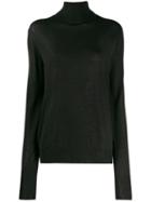 Ma'ry'ya Roll Neck Sweater - Black