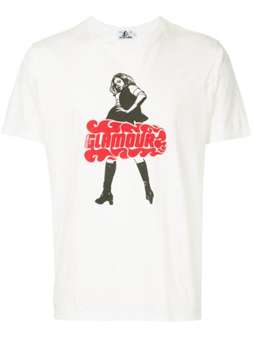Hysteric Glamour Glamour Print T-shirt - White
