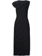Uma Wang Pleated Back Dress - Black