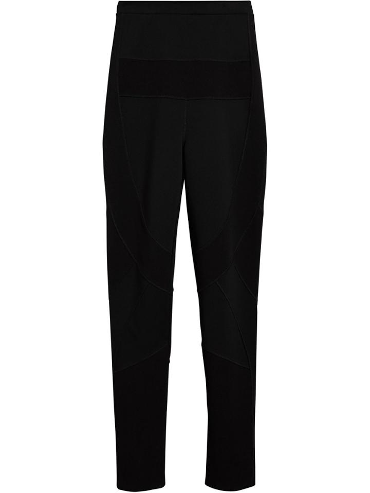 Burberry Stretch Paneled Leggings - Black