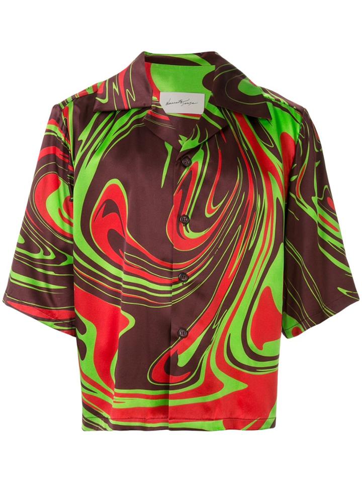 Necessity Sense Looney Tunes Swirl Short-sleeve Shirt - Red