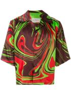 Necessity Sense Looney Tunes Swirl Short-sleeve Shirt - Red