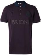 Brioni Logo Polo Shirt, Men's, Size: Xxl, Red, Cotton/leather