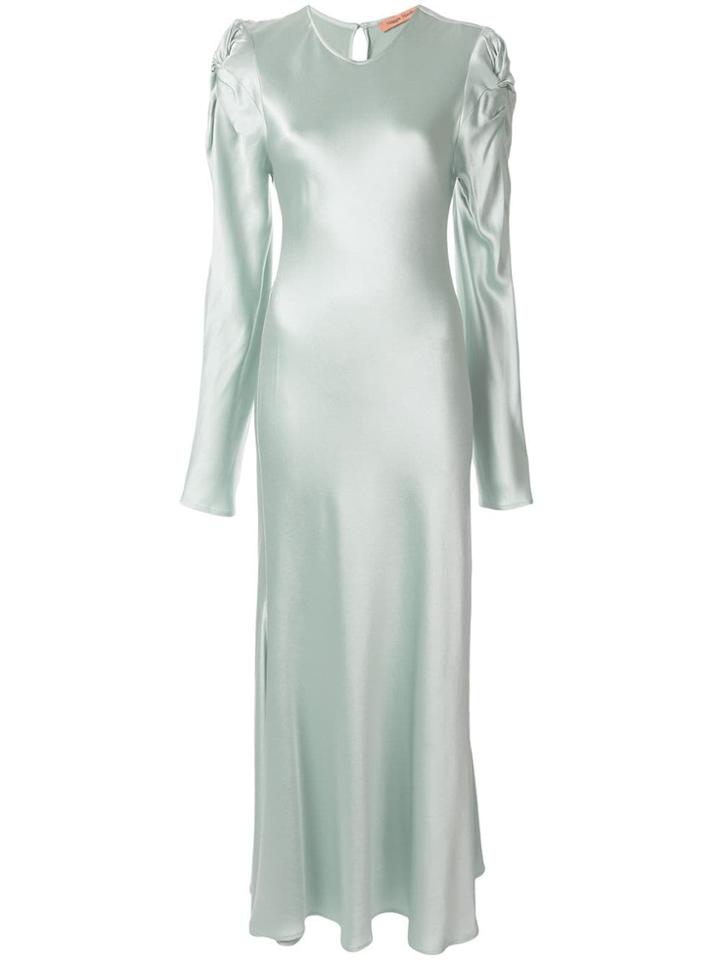 Maggie Marilyn Love Me Knot Fitted Dress - Green