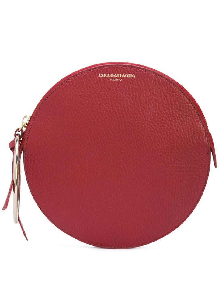 Sara Battaglia Bracelet Bag - Red