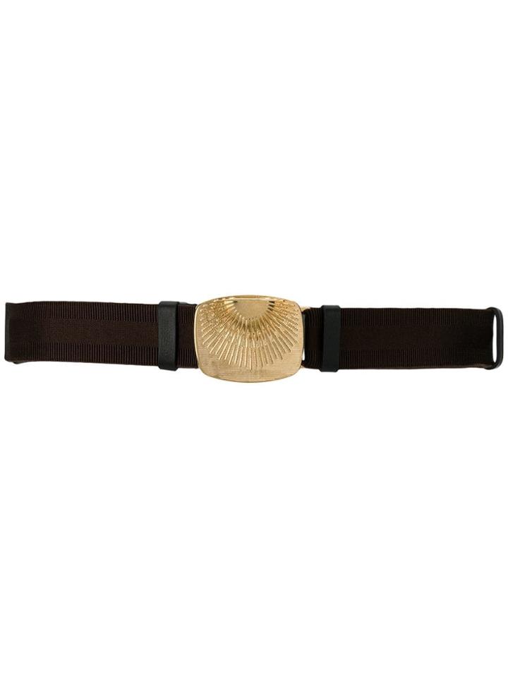 Dorothee Schumacher Rising Sun Buckled Belt - Brown