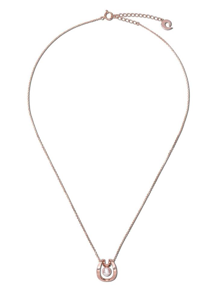 Tasaki 18kt Rose Gold Aurora Akoya Pearl Pendant Necklace - Sakura