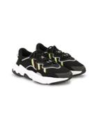 Adidas Kids Mesh Upper Sneakers - Black