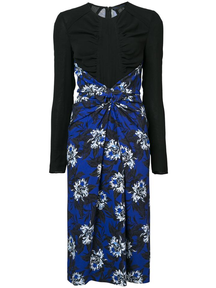 Proenza Schouler Re-edition Knotted Dress - Blue