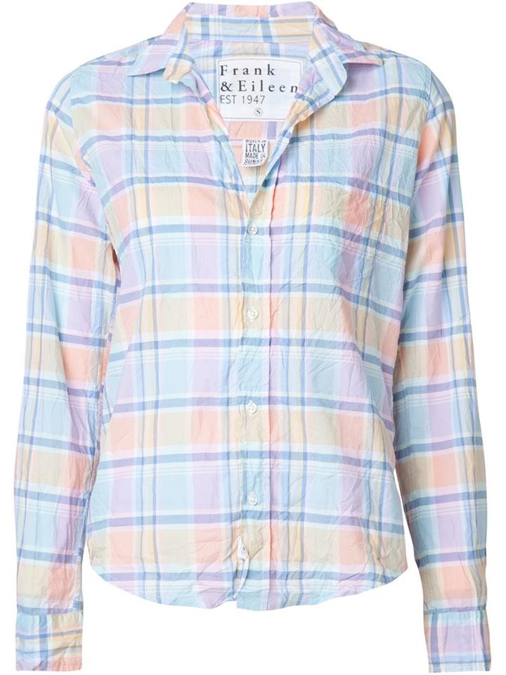 Frank & Eileen Plaid Shirt, Women's, Size: Large, Cotton