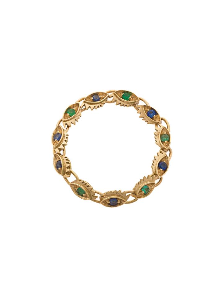 Delfina Delettrez Micro-eye Ring - Metallic