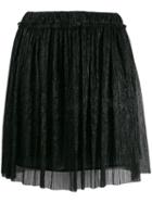 Isabel Marant Étoile Benedicte Pleated Mini Skirt - Black