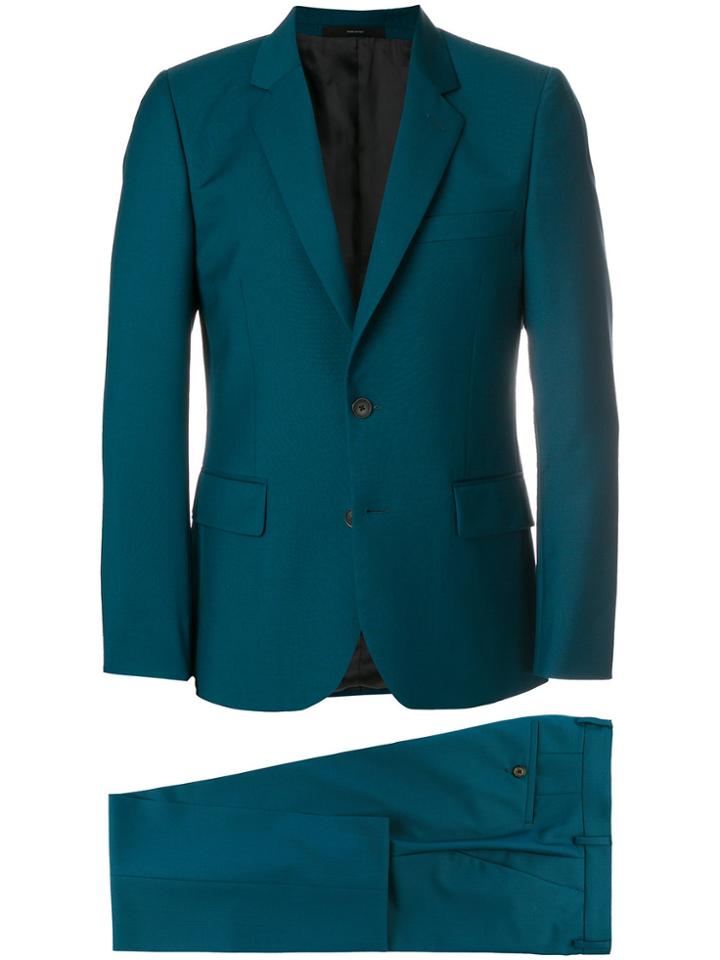 Paul Smith A Suit To Travel In Tailored Suit - Green