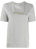 Stella Mccartney Logo Print T-shirt - Grey