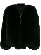 Numerootto Short Zip Jacket - Black