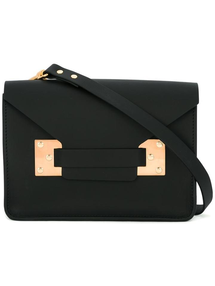 Sophie Hulme - Small Crossbody Bag - Women - Leather - One Size, Black, Leather
