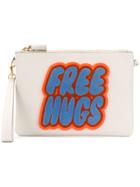 Anya Hindmarch Free Hugs Clutch Bag - Nude & Neutrals