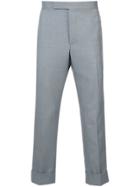 Thom Browne Classic Backstrap Trouser With Red, White And Blue