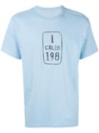 Visvim - Printed T-shirt - Men - Cotton/rayon - 2, Blue, Cotton/rayon