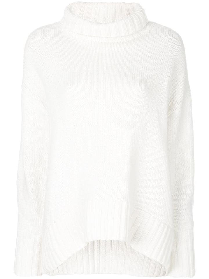 Joseph Cowl Neck Sweater - Neutrals
