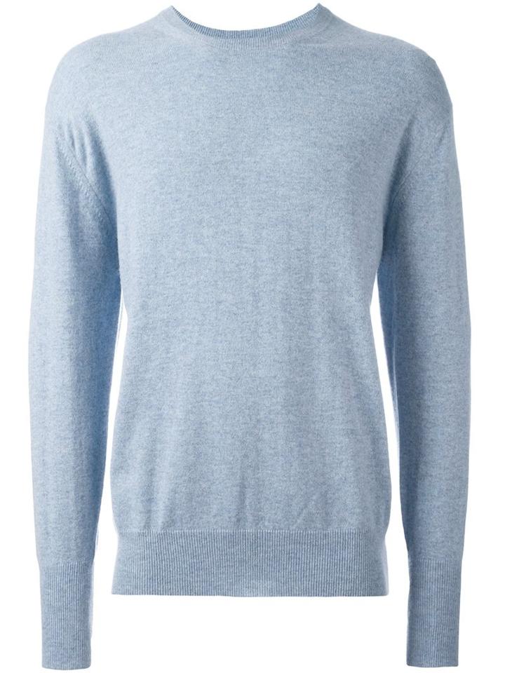 N.peal 'the Oxford' Pullover, Men's, Size: Medium, Blue, Cashmere